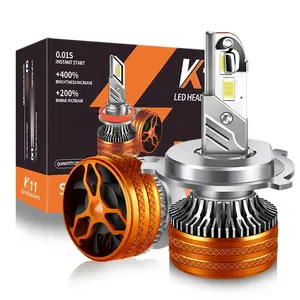 Pabrik Eksklusif Penjualan Langsung dari K11 Mobil Lampu 80W 16000 Lm Auto Led Cahaya H7 H1 H13 9005 HB3 9006 HB4 H11 H4 Led Lampu