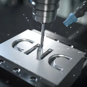 Layanan mesin kustom Tiongkok besi Titanium baja tahan karat aluminium CNC suku cadang pembalik logam layanan penggilingan CNC