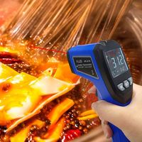 Thermomètre infrarouge, capteur d'humidité, pistolet de température, laser numérique