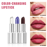Vente en gros OEM de rouge à lèvres changeant de couleur, luxe, végan, lisse, hydratant, longue tenue, gloss à lèvres