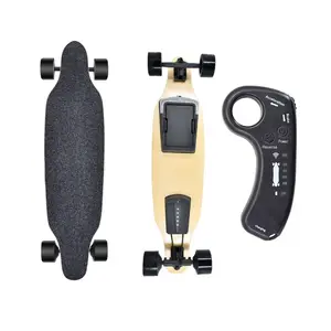 USWarehouse Youth Electric Skateboard Elektrisches Longboard mit drahtloser Fernbedienung Maple E-Skateboard-Kits für Erwachsene