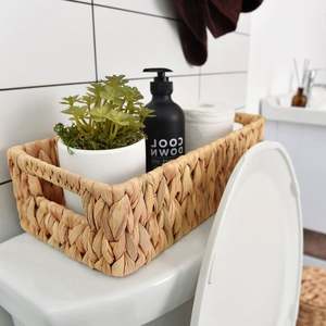 Boîte à pain Stanley en acier, panier à linge en bambou à 3 sections, doublé avec couvercle, magasins de fruits, cadeau en rotin, service en bois - Product Image 5