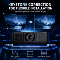 Projecteur laser 3LCD WUXGA 15000 lumens ANSI avec objectif interchangeable pour auditorium de grande taille