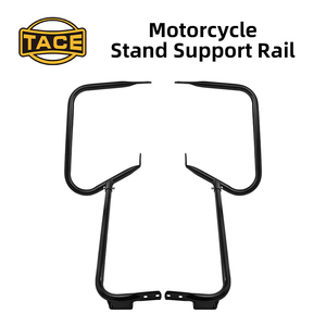 Barres de protection pour sacoches de moto, pour Harley Touring Electra Glide FLHT FLHR CVO Road King 1997-2008, support en acier noir - Product Image 6