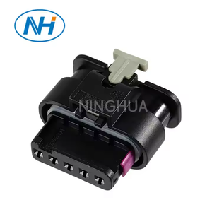 Khối lượng không thấm nước Cảm biến lưu lượng không khí maf với 5-Way Tyco PA66 kết nối đồng liên hệ với vật liệu cho Audi VW 4f0973705 Nam/Nữ - Product Image 1