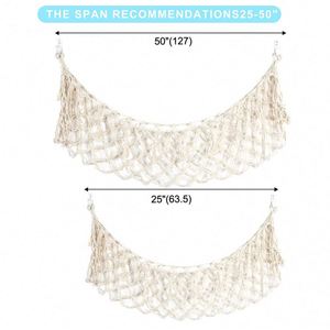 Crochet Storage for Wall Macrame Wall Mounted Stuffed Animal Toy Hanging - Product Image 4