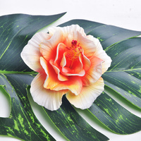 Vente en gros de fleurs d'hibiscus multicouches en mousse EVA hawaïenne pour la décoration de la maison du magasin