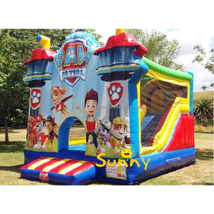 Meilleur prix maison de rebond <span class=keywords><strong>gonflable</strong></span> <span class=keywords><strong>château</strong></span> sautant patte patrouilles toboggan combo unisexe à vendre 1 pièce arrière-cour ensoleillée 23051009 - Product Image 5