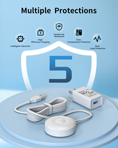 Station de charge pour brosse à dents électrique VBHW CT-1250 de remplacement pour Oral B <span class=keywords><strong>Series</strong></span> 7 8 9, chargeur magnétique avec protection IP67 - Product Image 4