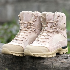 Botas tácticas CQB.SWAT, botas de jungla, zapatos de hombre, cuero genuino, negro, EVA, cemento para adultos, zapatos de seguridad cómodos, talla 50, cordones - Product Image 6