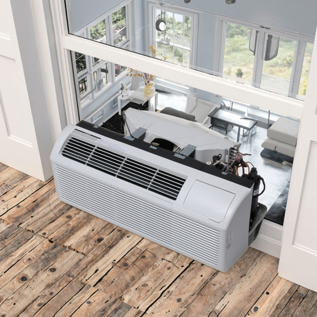 Through Wall Window Heat Pump Hotel PTAC 1 Ton AC Air Conditioner USA