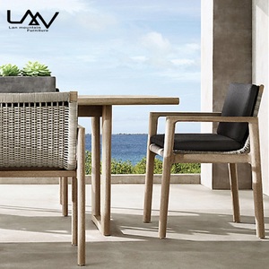 Ensemble de meubles modernes, chaise de Bar en bois, Table en éléments, pour l'extérieur, le jardin, le patio, les hôtels, livraison gratuite - Product Image 3