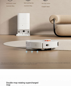 Robot Vacuum Cleaner Wet and Dry With Self-Emptying Dustbin 4000PA Suction Robot Vacuum - Product Image 6