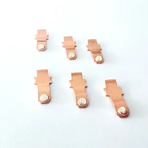 Oem High Quality Cheap Metal Stamping Terminal Connector Electrical Silver Contacts For Relay