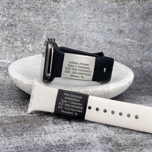 Correa de Reloj Elástica de Acero Inoxidable 304 CHARM 24*28mm, Correas de Reloj de Silicona Antideslizantes para Relojes /Garmin/ - Product Image 4