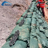 Sac géotextile en polyester durable, géotube pour la déshydratation des boues minières, la rétention des sédiments et la filtration
