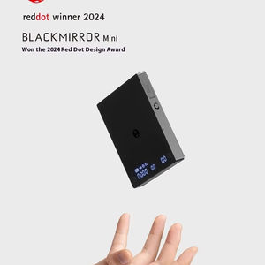 टाइमर मिनी स्मार्ट कॉफी इलेक्ट्रॉनिक स्केल काले दर्पण मिनी, एब्स प्लास्टिक वजन वाली इटैलियन कॉफी प्रवाह दर - Product Image 2