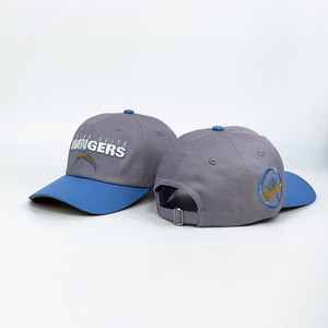 Màu xanh CHA hat với dây đeo dài tay thêu Dot và trái cây mô hình poplin Oxford vải phong cách Dobby trống CHA cap - Product Image 4