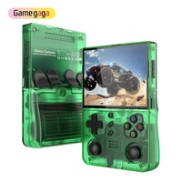 R40XX Pro Max Handheld-Spielkonsole 4,2 Zoll Tragbarer Retro-Klassiker Videospiel-WLAN-Player 1GB RAM 128GB ROM 4500mAh Akku