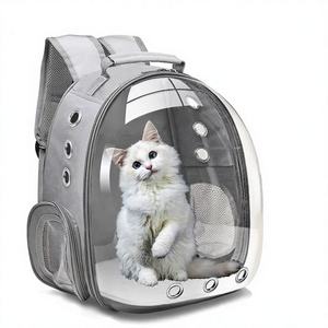 Sac à dos pour animaux de compagnie <span class=keywords><strong>en</strong></span> tissu Oxford respirant de haute qualité, avec fermeture éclair ABS, imprimé, pliable, approuvé par les compagnies aériennes pour petits <span class=keywords><strong>chiens</strong></span> et chats - Product Image 1