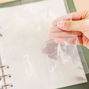 Cheap 100 Day Saving Money Loose <b>Leaf</b> Binders Plastic A5 Budget Binder Cash Envelopes Business Style Silk <b>Screen</b> Printed - Product Image 3