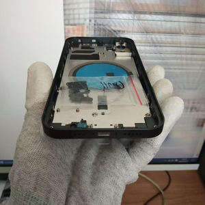 Coque arrière intégrée OEM pour iPhone <span class=keywords><strong>12</strong></span> <span class=keywords><strong>12</strong></span> <span class=keywords><strong>Mini</strong></span>, porte-batterie arrière, verre arrière + cadre intermédiaire + autocollant étanche, clé latérale - Product Image 5