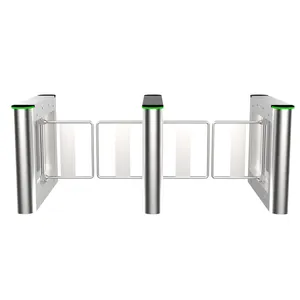 Public Turnstile Management System DC Brushless Motor Automation For Swing Gates Barrier Side Gate Swing