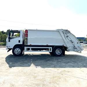 Camión Compactador de Basura de Servicio Pesado, Vehículo de Compresión de Residuos con Carga Trasera, Precio de Fábrica - Product Image 4