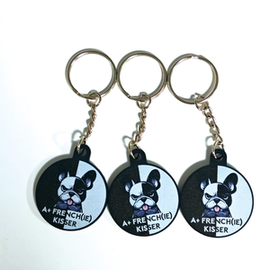 מחזיקי מפתחות Pvc רכים בהתאמה אישית 2d/3d/3d בהתאמה אישית ליצור מפתחות גומי עם לוגו דיגיטלי חינם 12 שעות - Product Image 1