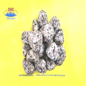 Piedra de guijarro para decoración, granito blanco - Product Image 1