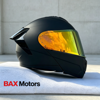 Casque de moto modulaire professionnel pour trajets quotidiens, certifié DOT double, coque rigide en ABS, antichoc, doublure intérieure en EPS, vente en gros