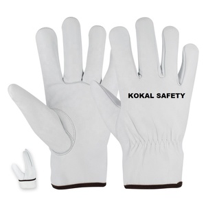 Guantes de trabajo de cuero para hombre Guantes de trabajo de seguridad para construcción industrial - Product Image 2