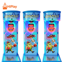 Machine de jeu de boxe pour enfants à monnayeur, simulateur de boxe et testeur de force pour parcs d'attractions, salles d'arcade et centres commerciaux