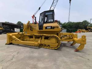 รถเกลี่ยดิน D7G ตีนตะขาบใช้สำหรับแมวรถเกลี่ยดินสภาพการทำงานที่ดี - Product Image 5