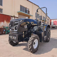Meistverkaufter 50 PS Pflugtraktor für Kommunal-, Garten-, Obstgarten- und Bergnutzung, Diesel-Rotations-Traktor mit Anbaugeräten
