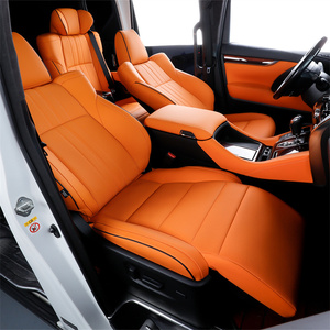 Prix direct usine cuir imperméable artificiel housse de siège de voiture personnalisée ensembles de neuf pièces pour <span class=keywords><strong>Toyota</strong></span> Alphard - Product Image 2