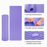 7 PCS umwelt freundliches dickes Yoga matten set Springseil Knöchel pedal Pilates Ball & Pipe Pad mit Trage gurt und Tasche OEM Logo