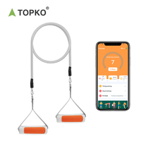 TOPKO Bande de Résistance Élastique Intelligente en TPE et Latex avec Compteur APP, Personnalisable avec Logo, pour Exercices de Jambes et Fessiers