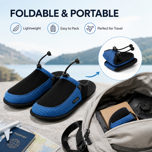 <span class=keywords><strong>Ciabatte</strong></span> da Viaggio Pieghevoli Personalizzabili con Logo, in PVC, Ecologiche, Portatili, Leggere e ad Asciugatura Rapida - Product Image 3