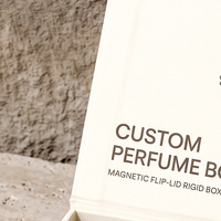 Scatola Regalo di Lusso Personalizzata per Colonia e Profumo, Espositore Magnetico con Scatola in Carta Profumata e Confezione per Profumo