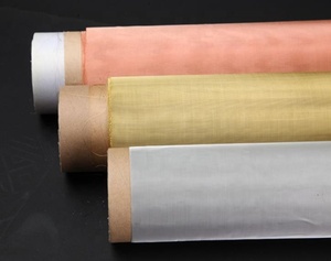 99.99% tinh khiết màu đỏ dây đồng Nhà máy trực tiếp màn hình 500 micron siêu mịn màu đỏ đồng lưới che chắn vải lưới - Product Image 4