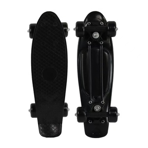 Planche à roulettes en plastique pour enfants de 17 pouces Roues en PVC <span class=keywords><strong>Mini</strong></span> Cruiser Logo personnalisé Planche à roulettes pour enfants pour les jeux sportifs - Product Image 3