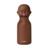 Bouteille d'eau isotherme en acier inoxydable pour enfants, motif dessin animé mignon, pour l'école, modèle Natasha