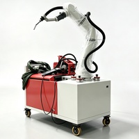 Cobot de Soldadura Colaborativo Seguro |   Robot de Soldadura Industrial Automático PLC de 6 Ejes