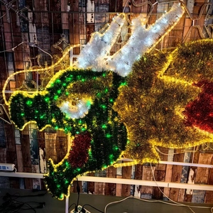 Lớn ngoài trời không thấm nước dẫn Motif ánh sáng sống động như thật Trung Quốc rồng động vật chiếu sáng hiển thị IP65 lễ hội Giáng sinh - Product Image 2