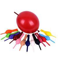 Vente directe d'usine de ballons colorés de 6, 10 et 12 pouces avec attaches, ballons en latex, ballons en gros