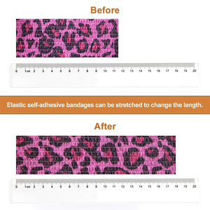 Bande de maintien pour <span class=keywords><strong>tatouage</strong></span>, antidérapante, athlétique, non tissée, imperméable, jetable, auto-adhésive, élastique, pour couvrir et protéger les poignées - Product Image 4