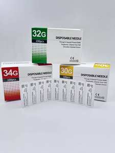 <span class=keywords><strong>Prix</strong></span> d'usine 100 pièces/boîte 18G 23G 25G 27G 29G 30G 31G 32G 34G Aiguilles ultra-fines pour les yeux, outils pour les paupières, aiguilles sans douleur - Product Image 4