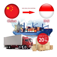 Servicio de Envío de China a Indonesia, Transporte de Carga LCL Express, Agente de Transporte, Guangzhou DDP, Programa de Dropshipping FBA