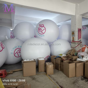 <span class=keywords><strong>Boule</strong></span> gonflable MILE Ballons gonflables décoratifs en PVC blanc Big Matt Giant Balls - Product Image 1